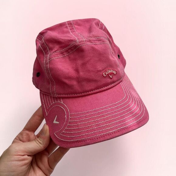 Callaway Pink Golf Cap Adjustable Embroidered Logo Women’s One Size OS - Picture 1 of 3
